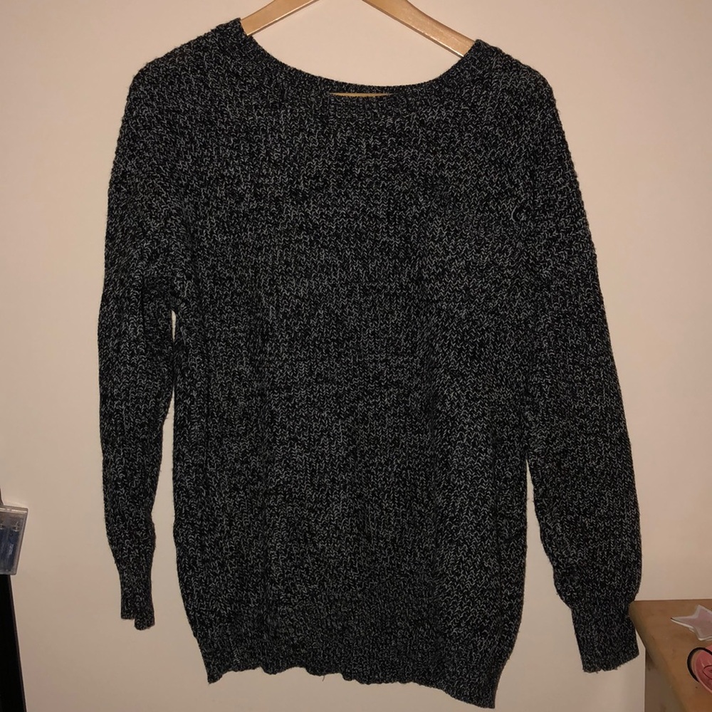 oversized fisherman’s sweater